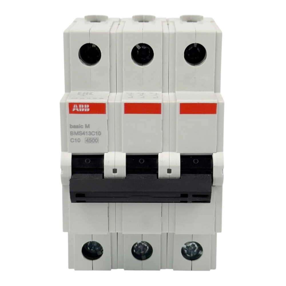 Автоматический выключатель ABB basic M 3P C10 ( 2CDS643041R0104 )